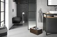 Zack Carvo Handdoekhaak - 7x5cm - enkel - geborsteld RVS 40483 - thumbnail