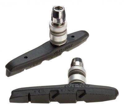 Koolstop Remschoenen T1 V-brake MTB zwart (2st)