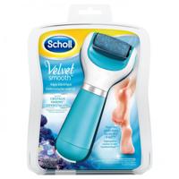 Scholl Velvet smooth start electronische voetvijl blauw 1 Stuks - thumbnail