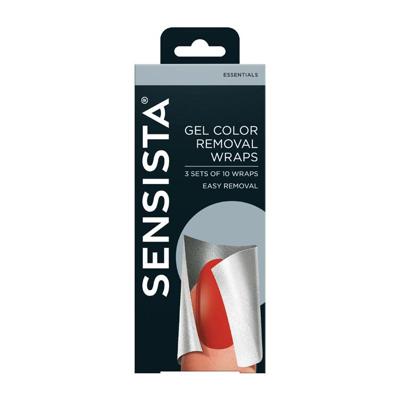 Sensista Gel color removal wrap 3 x 10 30 Stuks Sensista Gel color removal wrap 3 x 10 30 Stuks