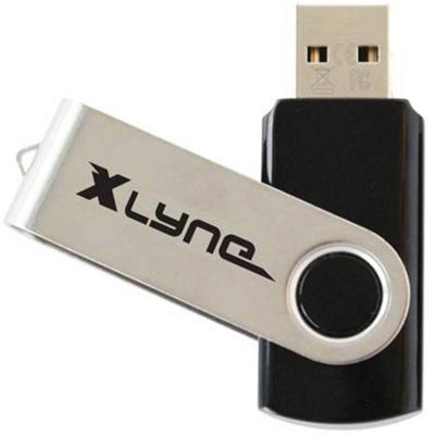 Xlyne USB-stick 2 GB Zwart 177558-2B USB