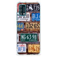 Samsung Galaxy M02s | A02s Anti-shock Hoesje met foto Kentekenplaten - thumbnail