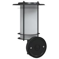 VidaXL Buitenwandlamp roestvrij staal zwart - thumbnail