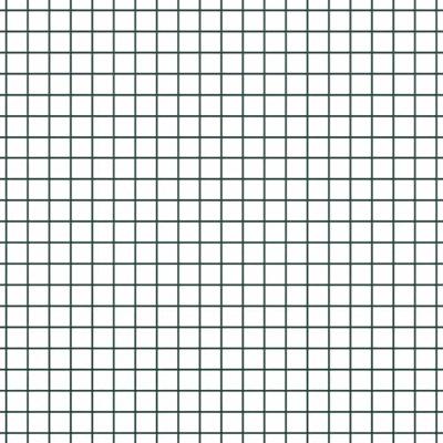 VidaXL Gelaste draadhek groen 0.6 x 25 m