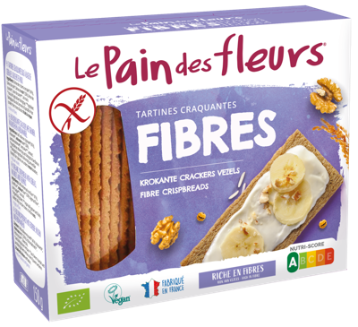 Krokante crackers vezels glutenvrij bio 150 Gram Krokante crackers vezels glutenvrij bio 150 Gram