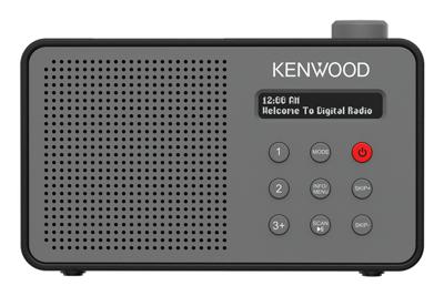 Kenwood CR-M25DAB-H Draagbare DAB+ Radio Zwart/Grijs