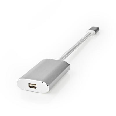 Nedis USB-C Adapter | USB-C Male naar Mini DisplayPort Female | 0.2 m | 1 stuks - CCTB64580AL02 CCTB64580AL02 - thumbnail
