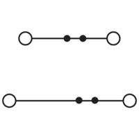 Phoenix Contact 3211832 Klem 2-etages 6.2 mm Spanveer Grijs 50 stuk(s) Piece - thumbnail