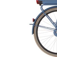 Cortina spatbord achter 28 e-u4 irish blue matt - thumbnail