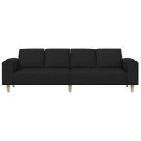 Bankstel Zwart Stof - thumbnail