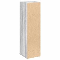 Badkamerkast met rolhouder 20,5x22x72 cm grijs sonoma eiken - thumbnail