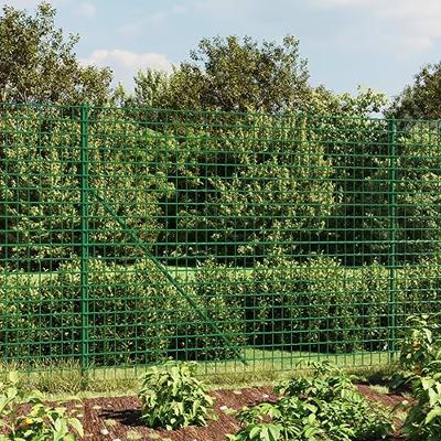 VidaXL Draadgaashek met flens 1,8x10 m groen