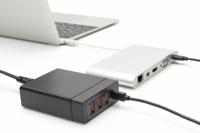 Digitus DA-10195 USB-oplader 72 W 1x USB-C, 3x USB-A USB PD Zwart Binnen USB Power Delivery (USB-PD) - thumbnail