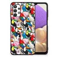 Samsung Galaxy A32 5G Dierenprint Telefoonhoesje Birds - thumbnail