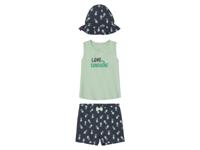 lupilu Kinder set, 3-delig (Donkerblauw/groen, 110/116) - thumbnail