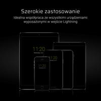 Green Cell KABGC02 Lightning-kabel 0,25 m Zwart - thumbnail