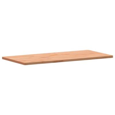 Bureaublad 115x55x2,5 cm massief beukenhout - thumbnail