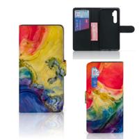Hoesje Xiaomi Mi Note 10 Lite Watercolor Dark - thumbnail