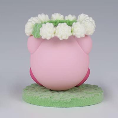 Kirby Fluffy Puffy Figure - Kirby with Flowers