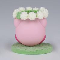 Kirby Fluffy Puffy Figure - Kirby with Flowers - thumbnail