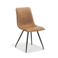 Stoel Jari Cognac - Set van 4 - thumbnail