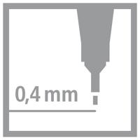 STABILO point 88 fineliner, bruin - thumbnail