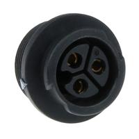 Amphenol CC-03RMFS-QC800P X-Lok 3 Pin Male Receptacle | Female Contact | Middle Size | Soldeer | 20 A - thumbnail