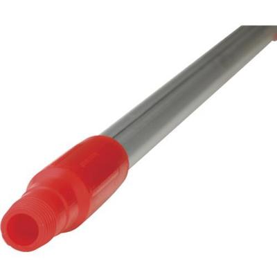 Steel Vikan ergonomic 150cm 31mm rood aluminium