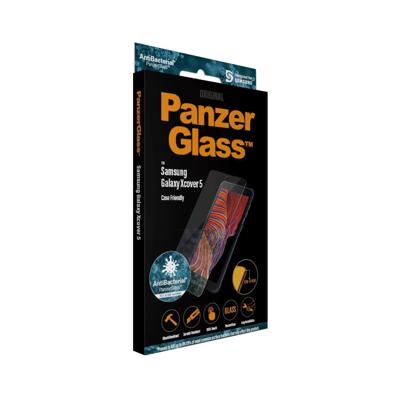 PanzerGlass 7267 7267 Screenprotector (glas) Samsung Galaxy XCover 5 1 stuk(s) Anti-vingerafdruk, Antibacterieel