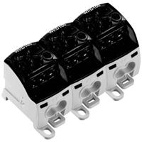 Weidmüller 2725430000 Verdeelblok Schroeven Zwart 1 stuk(s) - thumbnail