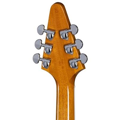 Gibson 70s Flying V Antique Natural elektrische gitaar met hardshell case - thumbnail