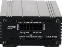Ground Zero GZCS A-4.80 - 4-kanaals 320W Klasse D MICRO Autoversterker - thumbnail