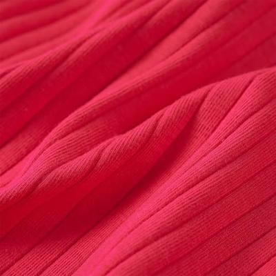 Kindershirt met lange mouwen 116 felroze