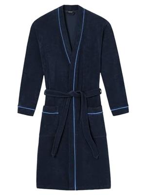 Schiesser Badjas 112562 navy 48/S