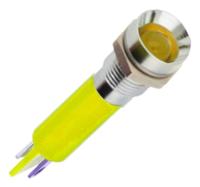 APEM Q8R1CXXY24E LED-signaallamp Geel Recessd 50 mcd - thumbnail