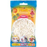Hama strijkkralen 1000 stuks parelwit - thumbnail