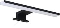 Saqu Letto spiegelverlichting LED inclusief trafo 30cm Zwart - thumbnail