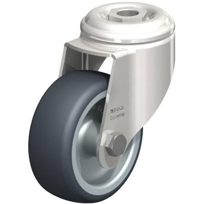 Blickle 574178 RVS apparaat-/zwenkwiel met boutgat, Ø 80 mm, glijlagers Blickle 574178 RVS apparaat-/zwenkwiel met boutgat, Ø 80 mm, glijlagers