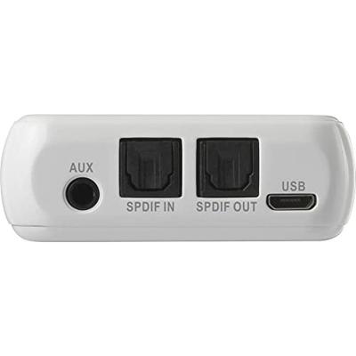 Renkforce RF-BTR-200 Bluetooth muziekzender/ontvanger Bluetooth versie: 5.0 20 m Geïntegreerde accu Renkforce RF-BTR-200 Bluetooth muziekzender/ontvanger Bluetooth versie: 5.0 20 m Geïntegreerde accu