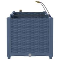 Tuin Bloempot 2 pcs Grijs 120 x 120 x 142 cm Staal - thumbnail