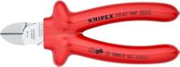 Knipex Zijsnijtang verchroomd dompelisolatie, VDE-getest 160 mm - 7007160 - thumbnail
