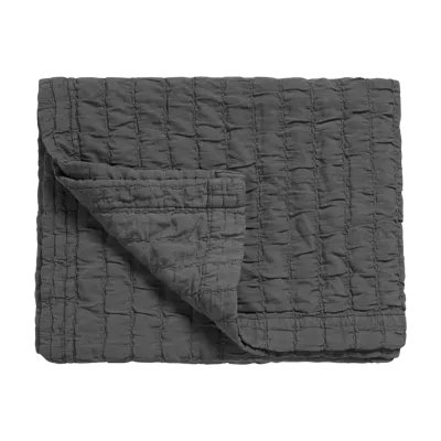 Vandyck Vandyck Pure 64 G.Dyed Bedsprei 180x260 off black