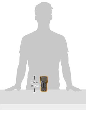 Fluke 114 Multimeter Digitaal CAT III 600 V Weergave (counts): 6000