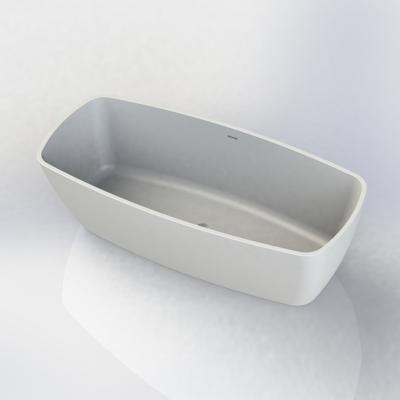 Vrijstaand Ligbad Arcqua Cali 174x78x55 cm Cast Marble Mat Wit Vrijstaand Ligbad Arcqua Cali 174x78x55 cm Cast Marble Mat Wit