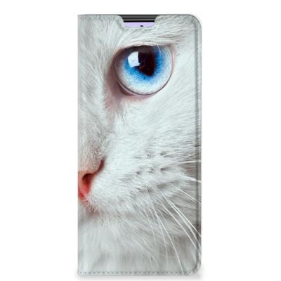 Xiaomi Redmi Note 10 Pro | Hoesje maken | Witte Kat