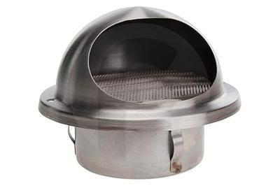 Nedco bolrooster rvs voor diameter 100mm (schoepen & gaas)