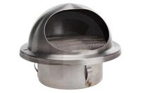 Nedco bolrooster rvs voor diameter 100mm (schoepen & gaas) - thumbnail