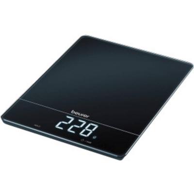 Beurer KS 34 Keukenweegschaal Digitaal Weegbereik (max.)=15 kg Zwart 200 x 263 x 20