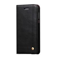 Voor Huawei P10 Plus Crazy Horse textuur horizontale Flip Case met houder & kaartslot & portemonnee (zwart) - thumbnail