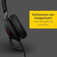Jabra Evolve2 40 Headset Bedraad Hoofdband Kantoor/callcenter USB Type-A Bluetooth Zwart - thumbnail
